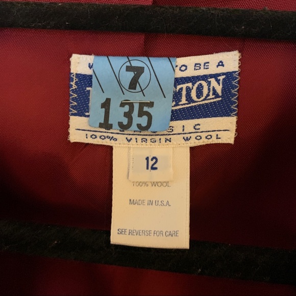 Pendleton Red Wool Blazer - Picture 8 of 11